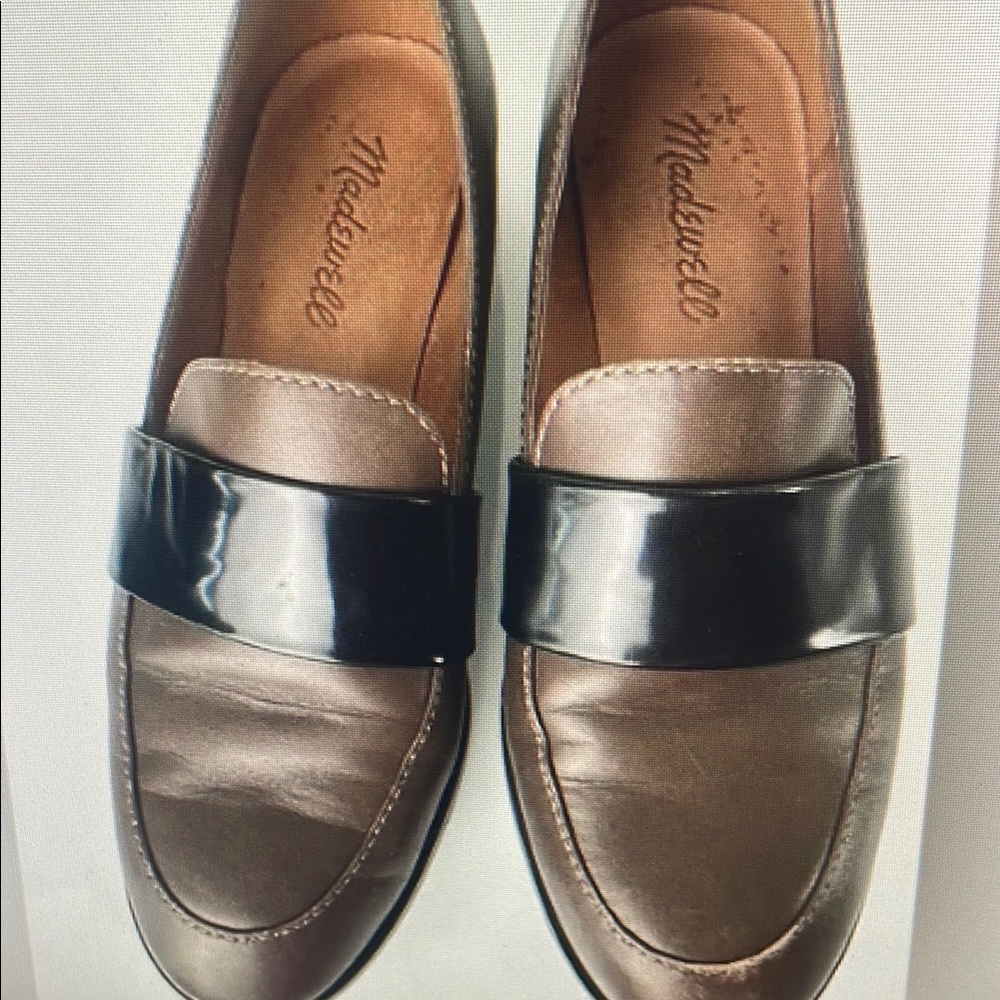 Madewell Women's Brown and Black Loafers